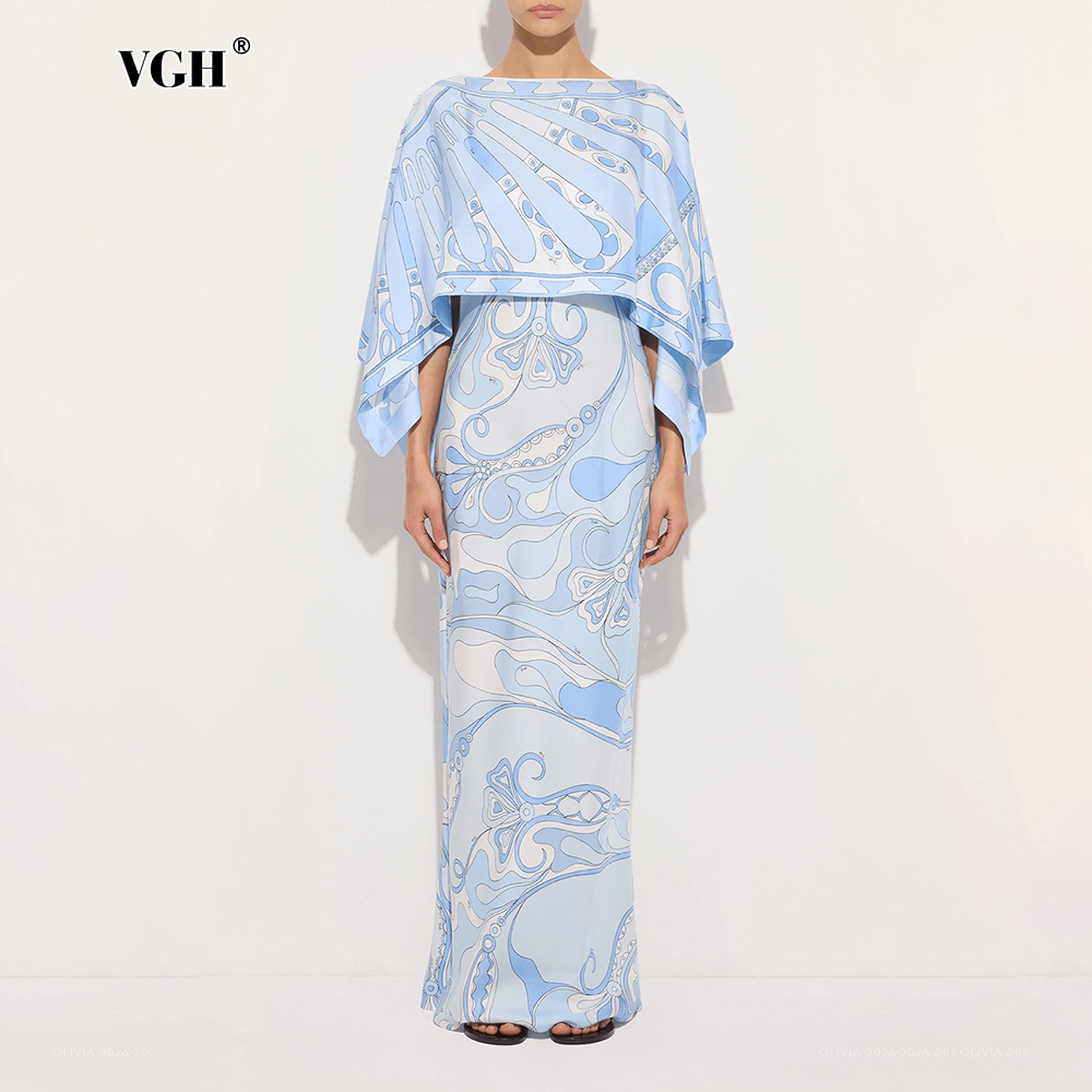 VGH Light Blue Abstract Print  - đánh giá và giá Men'S Formal Wear For Wedding Guest