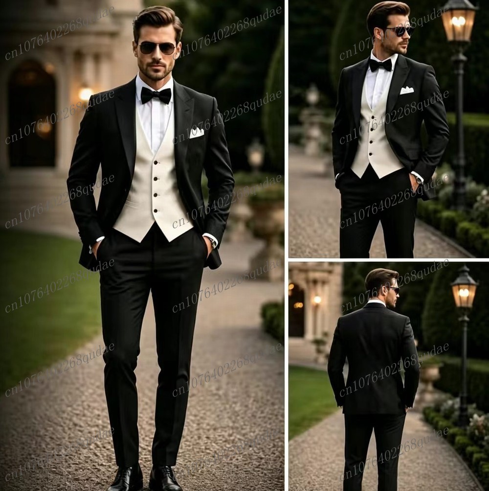 Formal Black And White Men Sui - đánh giá và giá Formal Wear Jersey For Men