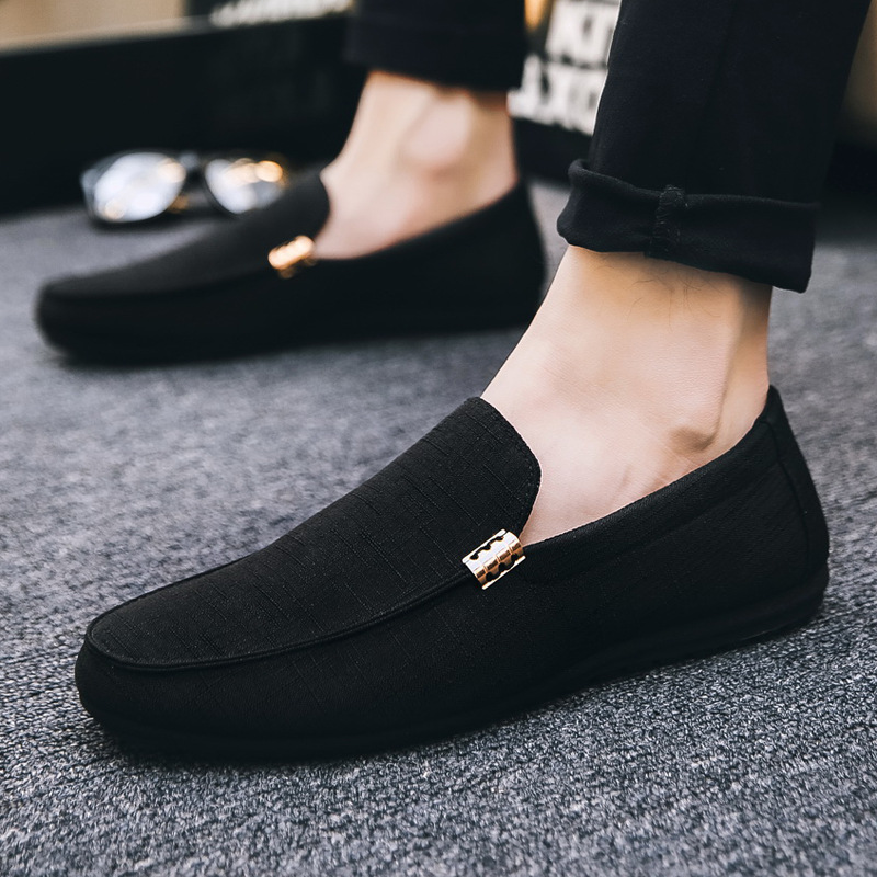 Men Casual Shoes Canvas Slip O - đánh giá và giá Men Formal Party Wear Dress