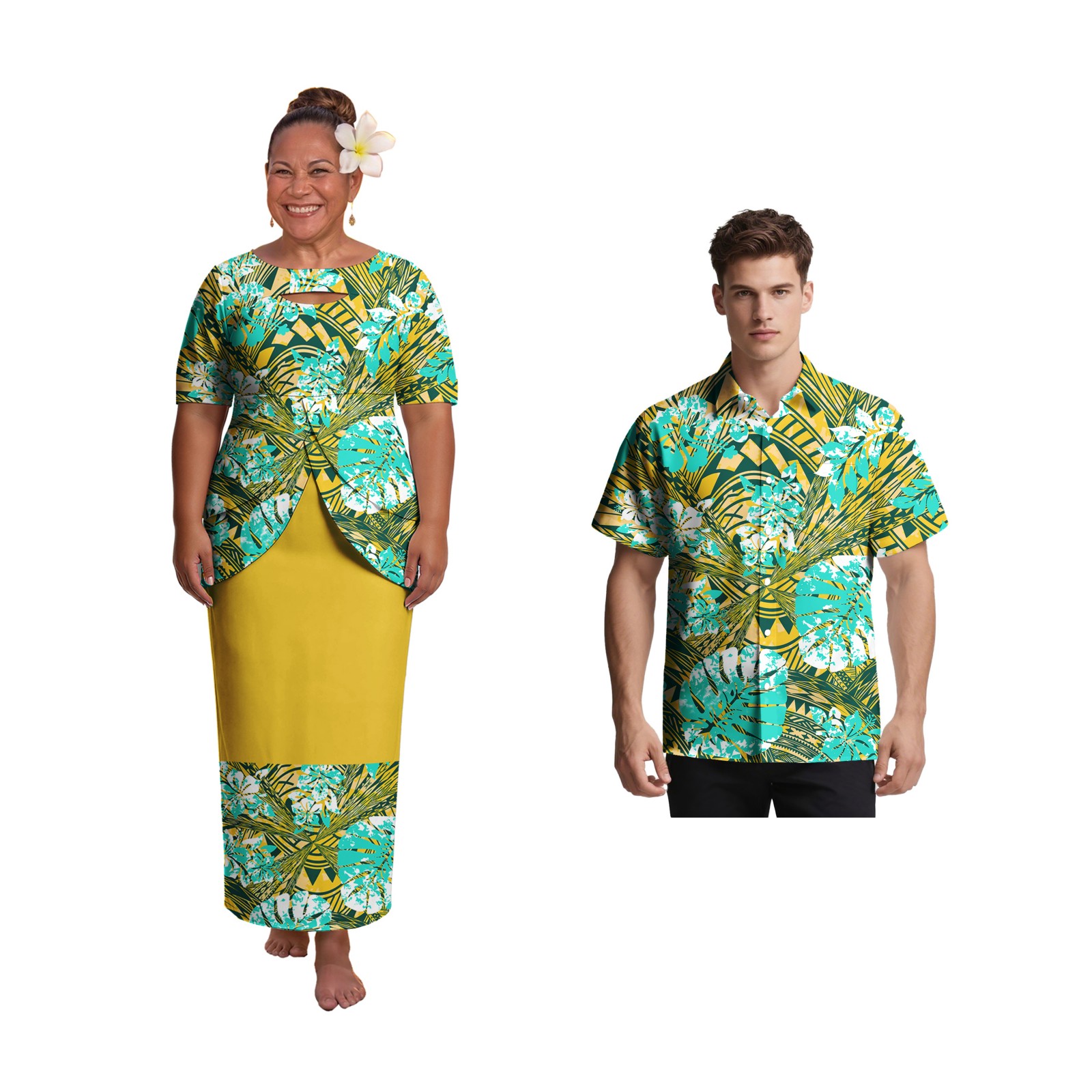 Beach Samoan Puletasi Elegant  - đánh giá và giá Men'S Hawaiian Formal Wear