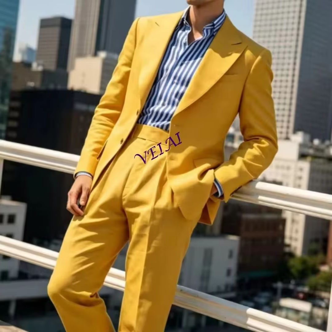 Summer Sage Green Linen 2-Piec - đánh giá và giá Men'S Relaxed Formal Wear