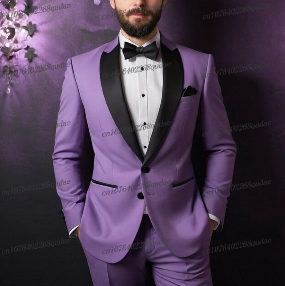 Black Collar Light Purple Form - đánh giá và giá Formal Wear Jersey For Men