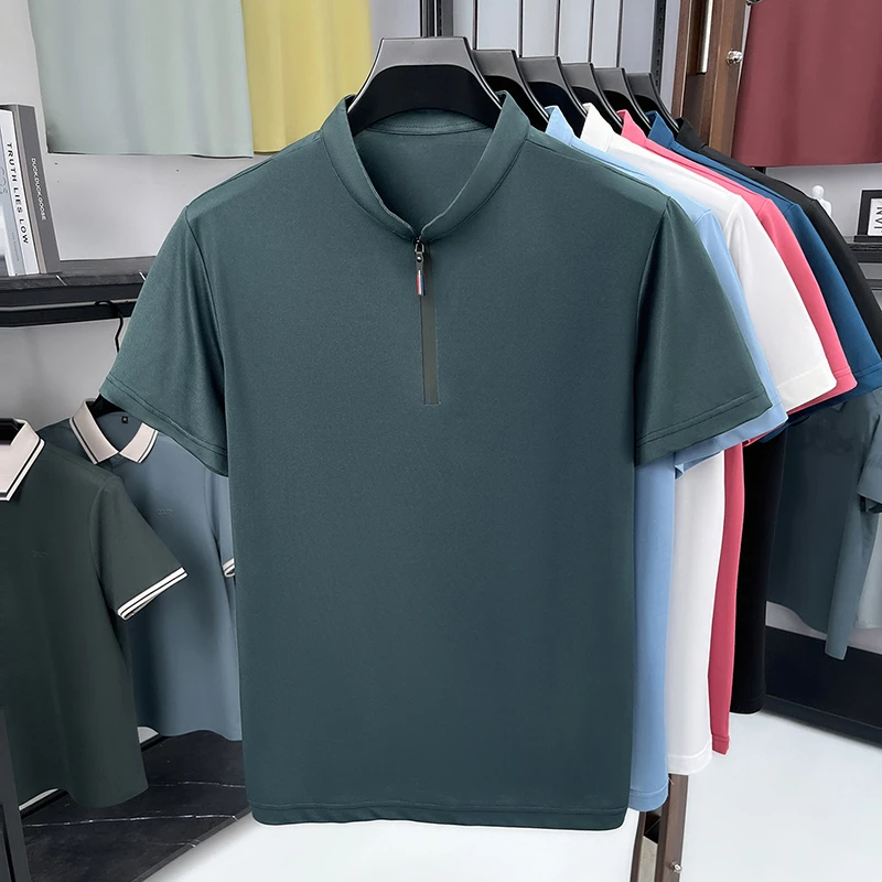 Mens Business Formal Half Zip  - đánh giá và giá Men'S Polo Formal Wear